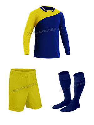 Lagos III Yellow/Navy Football Kits