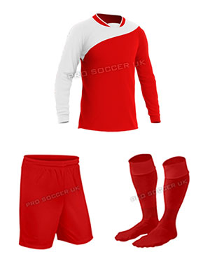 Lagos III Red Discount Football Kits