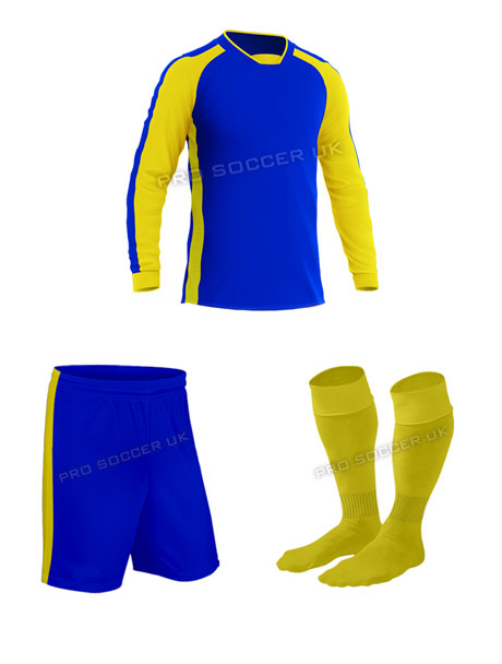 Legend 2 Blue/Yellow Football Kits