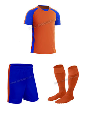 Legend 2 Orange/Royal SS Discount Football Kits