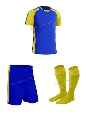Legend 2 Royal/Yellow SS Discount Football Kits