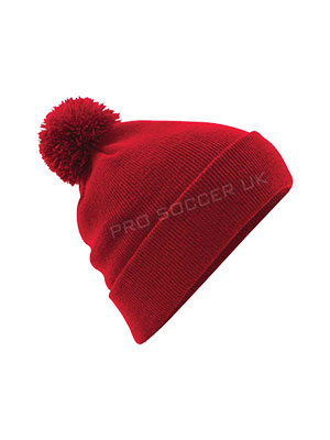 Plain Pom Pom Beanie