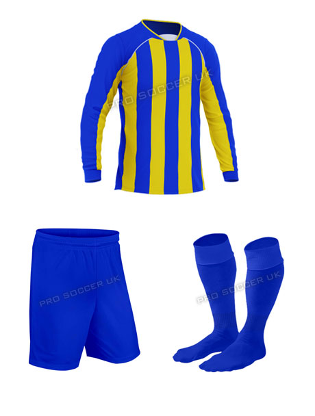 Team Blue/Yellow Football Kits