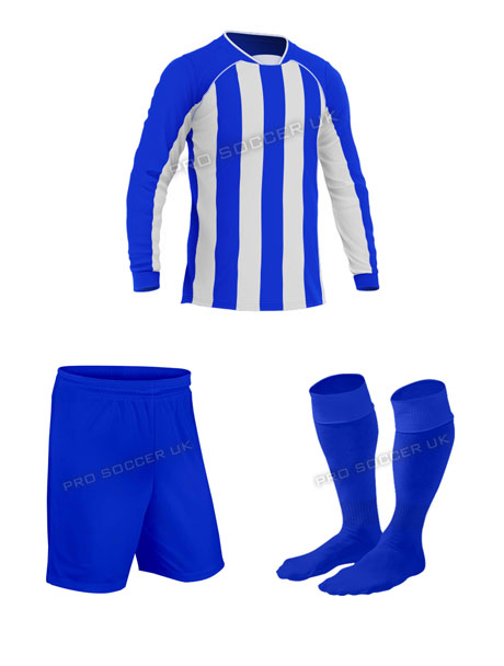 Team Blue/White Football Kits