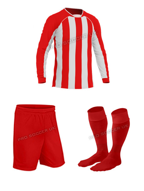 Team Red/White Football Kits