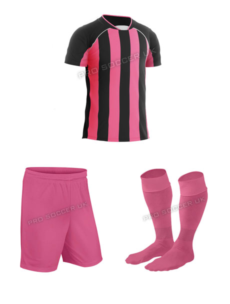 Team Pink Short Sleeve Football Kits
