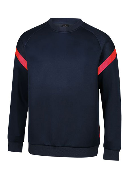 Navy/red