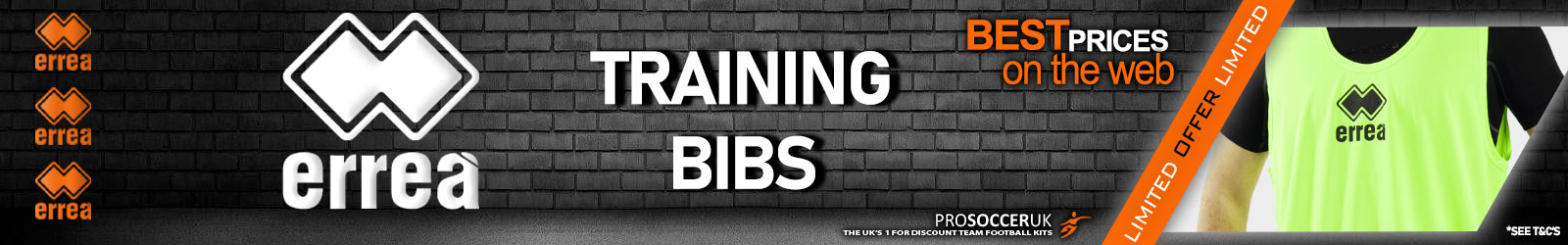Errea Training Bibs