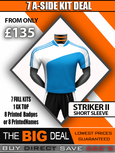Striker 7 Small Sided Short Sleeve Kit Deal