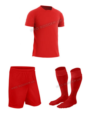 Academy Red Short Sleeve Football Kits - Team Kits