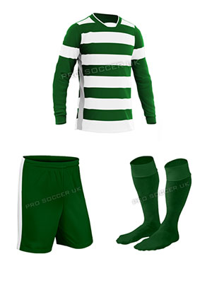 Hoop Green Football Kits