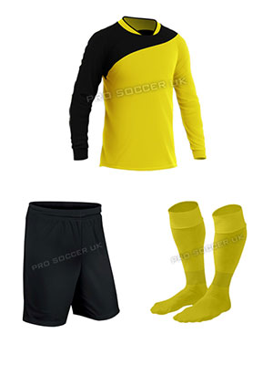 Lagos III Yellow/Black Football Kits