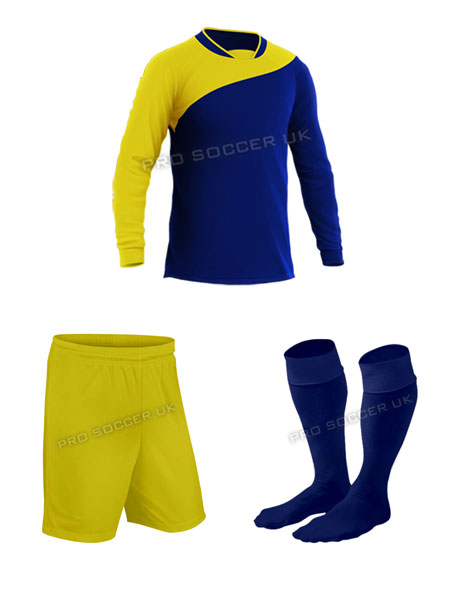 Lagos III Yellow/Navy Football Kits