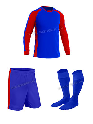 Legend 2 Blue/Red Football Kits