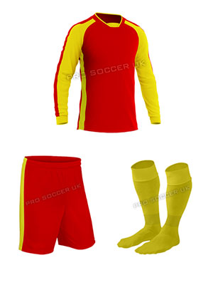 Legend 2 Red/Yellow Football Kits