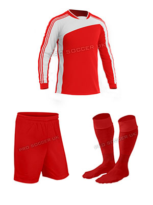 Striker II Red/White Football Kits