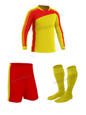 Striker II Red/Yellow Football Kits