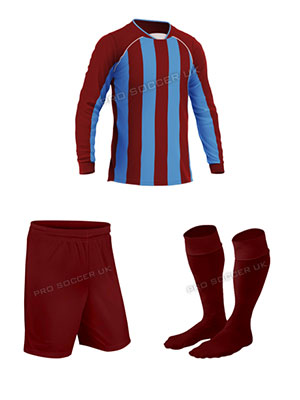 Team Maroon Football Kits