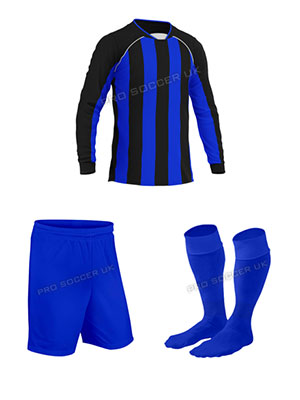 Team Blue/Black Football Kits