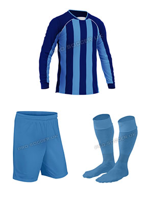 Team Navy/Sky Football Kits