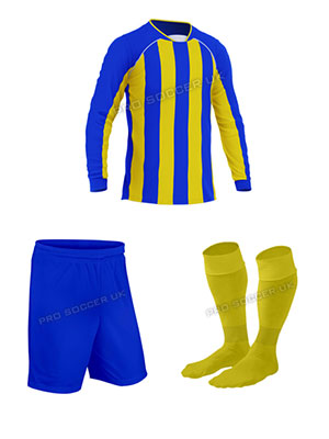 Team Royal/Yellow Football Kits