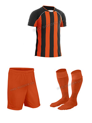 Team Orange Short Sleeve Football Kits