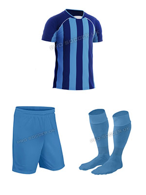 Team Navy/Sky Short Sleeve Football Kits